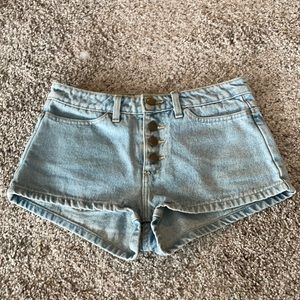 American Apparel Jean Shorts